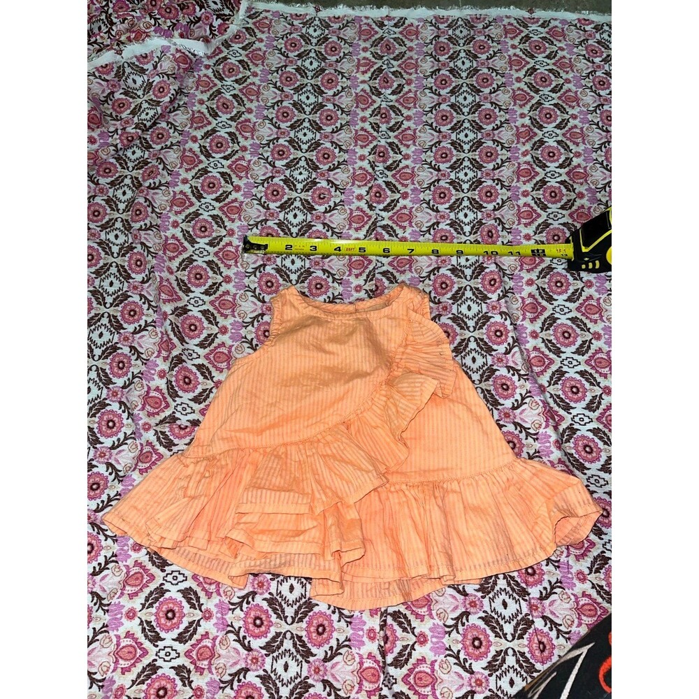 Baby Girl’s Orange Sleeveless Sundress Size 3-6 Months